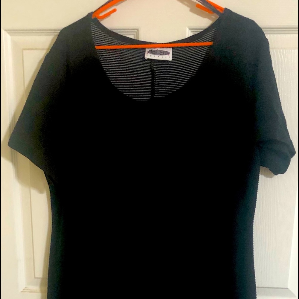 Maxi black dress